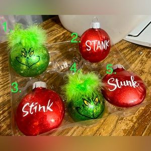 Grinch Ornaments